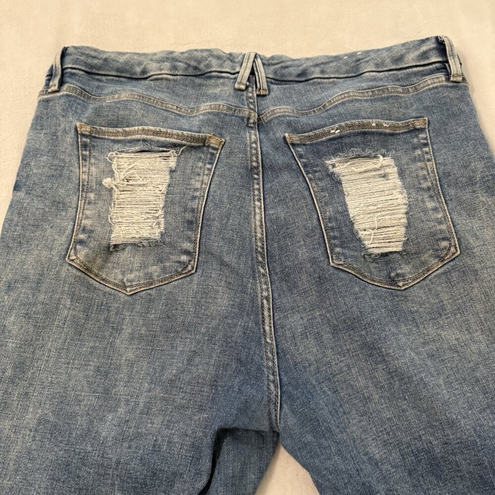 GOOD AMERICAN Good Legs Straight High Rise Jeans Size 18‎ GLSNF740OP - Picture 6 of 10